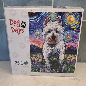 Westie Night Puzzle - 750 Pieces